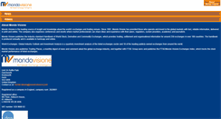 Desktop Screenshot of m.mondovisione.com